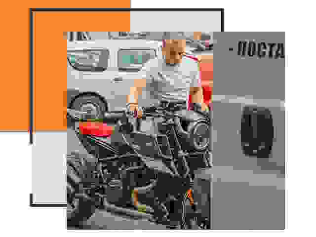 Перевозка мотоцикла по России - Услуги Перевозка-Ббн